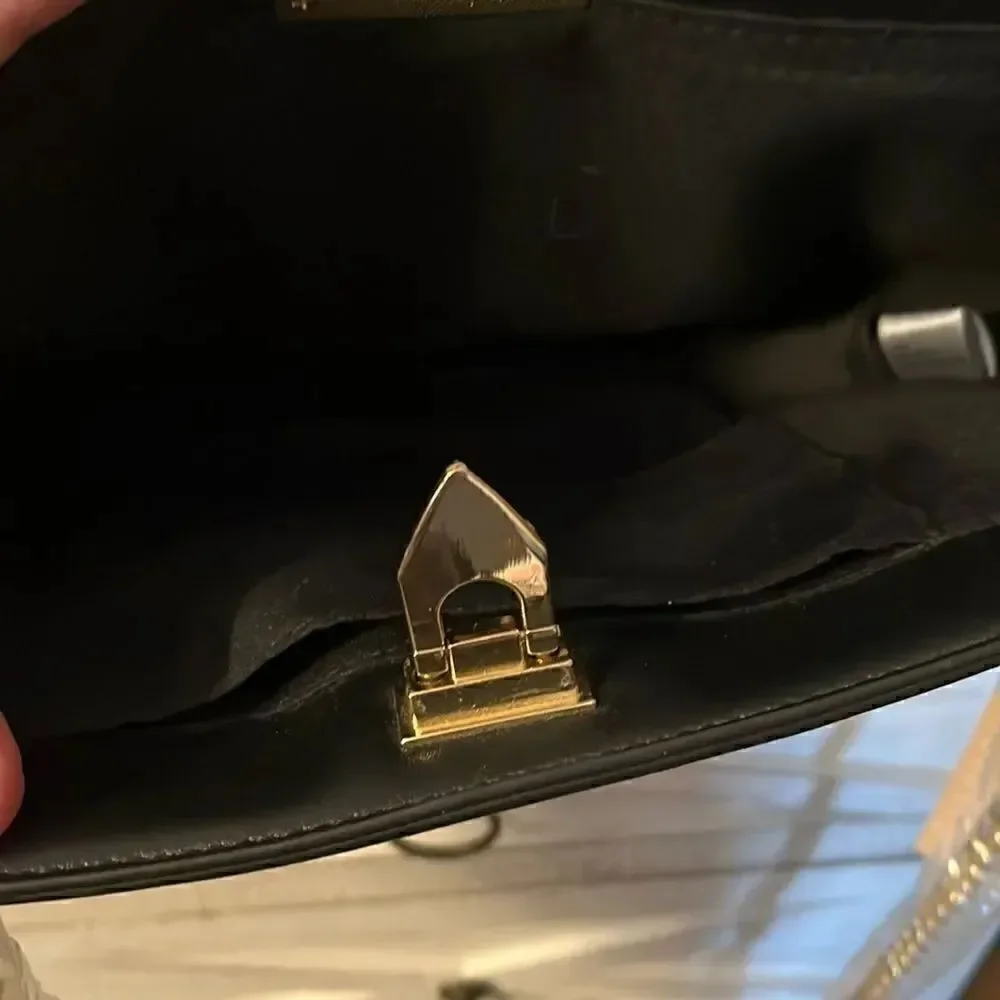 HANNAH GRACE BLACK CROSSBODY